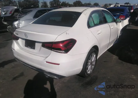 2019 Mercedes-Benz A 220 из США, поврежденный, VIN WDD3G4EB0KW026226